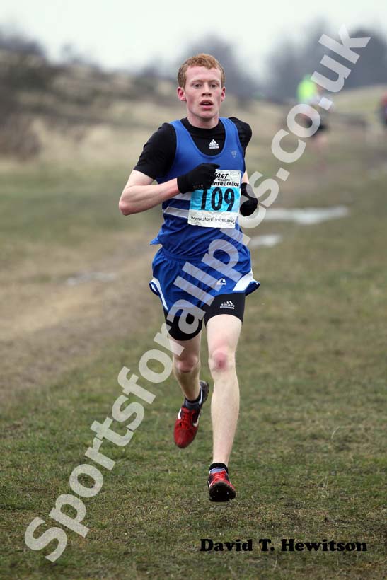 No 109,  Under-17 Men, North East Harrier League, Wrekerton, Gateshead.